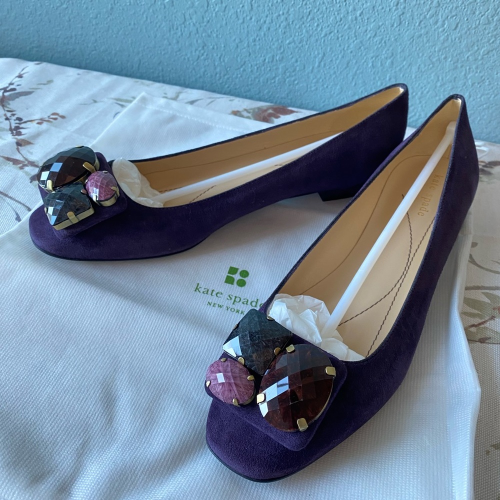 Kate Spade Suede Holiday Flat!